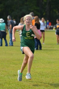 Morgan pushing through to the finish