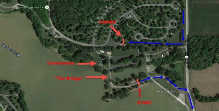 Harrison Lake Start/Finish