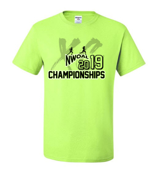2019 NWOAL Championship tshirt